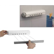 Özbience Pratik Çamaşır Kurutma Askısı, 4 Iplikli Balkon Askısı