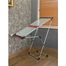 Özbience Yandan Açılır Çamaşır Kurutmalık, Pp Kaplama, Alüminyum Çıtlı, Dayanıklı