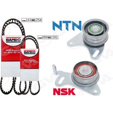 GVA Mtxdpn Triger Kayiş Seti Eksantrik Seti Hyundai H100. Starex 2.5l D4BB D4BF 97- / Kia K2500 2.5l D4BH 0 3- / Mitsubishi L300. L200 2.5l 4D56 K64T K74T 96-07 / Pajero 2.5l 4D56 94- 2 Kayiş 2 Rulman