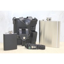 BT Teknik Deri Kılıflı Matara Seti ALK3929