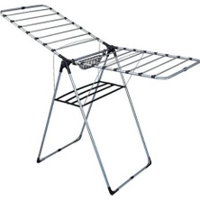 Özbience Kalın Borulu Çamaşır Kurutmalık Siyah, Pratik ve Şık Tasarım