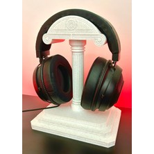 Şık ve Modern Sütun Tasarımlı Kulaklık Tutucu, Düzenli ve Erişimi Kolay