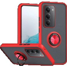 Butik Xiaomi Redmi 15 4g Montreal Yüzüklü Silikon Kapak - KIRMIZI-(5796)