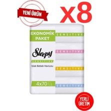 Sleepy Sensitive Islak Havlu Mendil 4X70X8 Li Koli 2240 Yaprak
