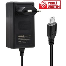 HypAirs Weko 5 Volt - 3 Amper Micro USB Uçlu Priz Tipi Adaptör