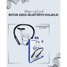Datatek Polygold PG-100 Boyun Askılı Kablosuz Kulaklık – 200 Saat Bekleme Süresi, Stereo Ses, Mikrofonlu