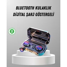 Lims Şarj Kutulu Kablosuz Kulaklık Ergonomik Spor Seyahat Uyumlu Uzun Kullanım