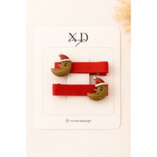 Nuviera Design Yılbaşı Koleksiyonu Klips Tokalar 2’li Set - 6