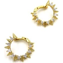 Royaleks Taşlı Küpe - Altın