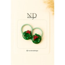 Nuviera Design Yılbaşı Mini Koleksiyonu Lastik Tokalar 2’li Set - 6