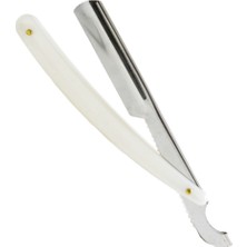 Atamanstore Ali Bıyıklı Jilet Takılabilir Sakal Tıraş Usturası | Profesyonel Berber Usturası | Renk Seçenekli Ustura