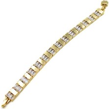 Royaleks Taşlı Vip Bileklik - Altın