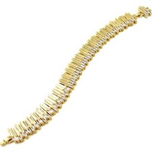 Royaleks Taşlı Vip Bileklik - Altın