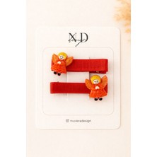 Nuviera Design Yılbaşı Koleksiyonu Klips Tokalar 2’li Set - 4