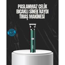 Toyigoo Paslanmaz Çelik Başlıklı Su Geçirmez Şarjlı Saç Kesme Makinesi (TYG960)