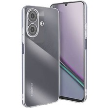 CepStok Realme Note 60 Kılıf Şeffaf Kamera Korumalı Esnek Yumuşak Silikon