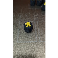 TriVox3D Peugeot Logolu Sibop Kapağı 100 Adet (Renk Seçimi Vardır)