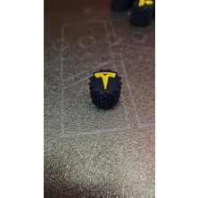 TriVox3D Tesla Logolu Sibop Kapağı 100 Adet (Renk Seçimi Vardır)