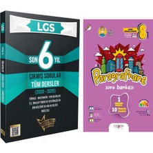 Liderler Karması Lgs Son 6 Yıl Tüm Dersler Çıkmış Sorular ve Lodos Paragrafhane Soru Bankası Seti 2 Kitap