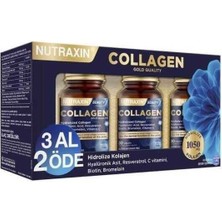 Nutraxin Beauty Gold Collagen Tablet 3 Al 2 Öde