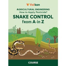 Volkan Ziraat Mühendislik A'dan Z'ye Yılan Mücadelesi Ilaçlama Nasıl Yapılır? Yılan Ilaçlama Eğitimi Pdf E-Kitap Kursu