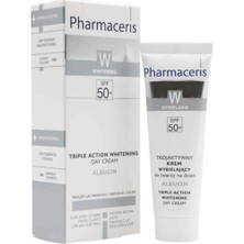 Pharmaceris W Albucin Üçlü Etkili Beyazlatıcı Gündüz Kremi SPF50 30 ml