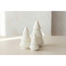 Bumerang3D Modern 3'lü Dekoratif Çam Ağacı Seti