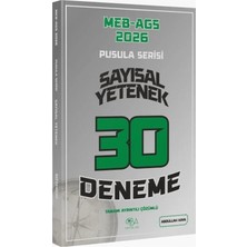 CBA Akademi 2026 Meb-Ags Sayısal Yetenek 30 Deneme Çözümlü Pusula Serisi