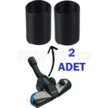 Marketto Philips Uyumlu Emici Başlık Ara Hortumu 2 Adet Fc 9923 / 9924 / 9925 Marathon Ultimate