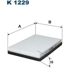 Filtron Fıltron K1229 - Kabin Filtresi Lada 1118 1119 1.6 82HP 03/05-
