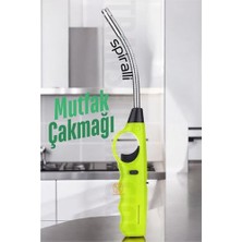 Fantastik Store Hsnet Spiralli Mutfak Çakmağı Barbekü Mangal Mum Çakmağı