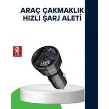 Fantastik Store 55W Hızlı Araç Şarj Cihazı Quick Charge 3.0 ve Pd Destekli
