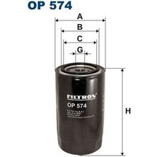 Filtron Fıltron OP574 - Yağ Filtresi T4 Aaf-Acu-Aen-Aeu 90-03 - LT28-35 - LT40-55 82-96 - Volvo 740-940-960