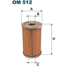 Filtron Fıltron OM512 - Hıdrolık Dıreksıyon Yag Fıltresı Mercedes Bmw Iveco Renault