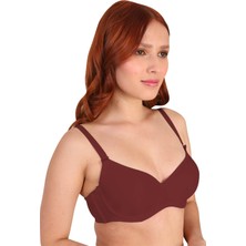Çamaşır Kenti Bordo Mı 190C Pedli Balenli Sütyen