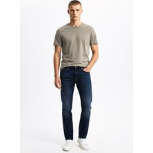 Superdry Haki Erkek Regular Fit T-Shirt Classıc Essentıal Tee