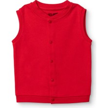 Hellobaby Hellobaby Kız Bebek Basic Yelek Çıtçıtlı Bisiklet Yaka Atlet