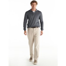 Ted Baker Düz Antrasit Erkek Polo T-Shirt TBMRKW1095