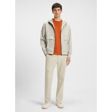 Boss Kapüşon Yaka Bej Erkek Sweatshırt Ze__hood