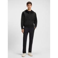 Boss Kapüşon Yaka Siyah Erkek Sweatshırt Ze__hood