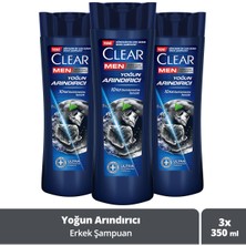 Clear Men 350 ml Kepeğe Karşı Etkili Yoğun Arındırıcı Şampuan Tüm Saç Tipleri için