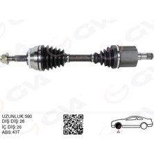 GVA Xmpdby Ön Aks Komple Sol Volvo S40 I V40 I 1.8-2.0 97-04
