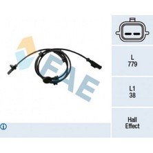 FAE Xmpdby Abs Sensörü Renault Ön Sağ-Sol Master Iii 2.3 Dci Fwd-2.3 Dci Rwd-2.3 Dci 100 Fwd 10 -