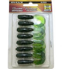 Ryuji Swim Worm 5,5cm Tpr Kokulu Silikon Yem Flake