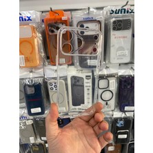 Elixem İphone 17 Pro Uyumlu Şeffaf Silikon TPU Kamera Korumalı Kılıf