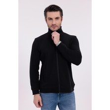 Yakamor Erkek Pike Dik Yaka Fermuarlı Sweat