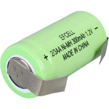 Efcell 1.2 Volt Ni-Mh 2-3 Aa 300 Mah Şarj Edilebilir Puntalı Lityum Pil
