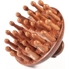 Ve Yeniden Ahşap Masaj Tarağı