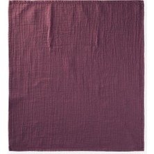 Cigit Organik Müslin Bez 50X50 cm Mürdüm