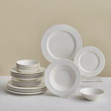 Karaca Forever Bone Fordelia 24 Parça 6 Kişilik Yemek Takımı